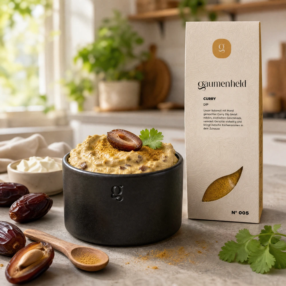 Dattel Curry Dip