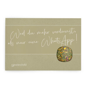Grußkarte "WhatsApp"
