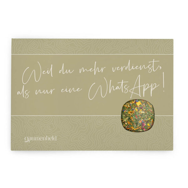 Grußkarte "WhatsApp"