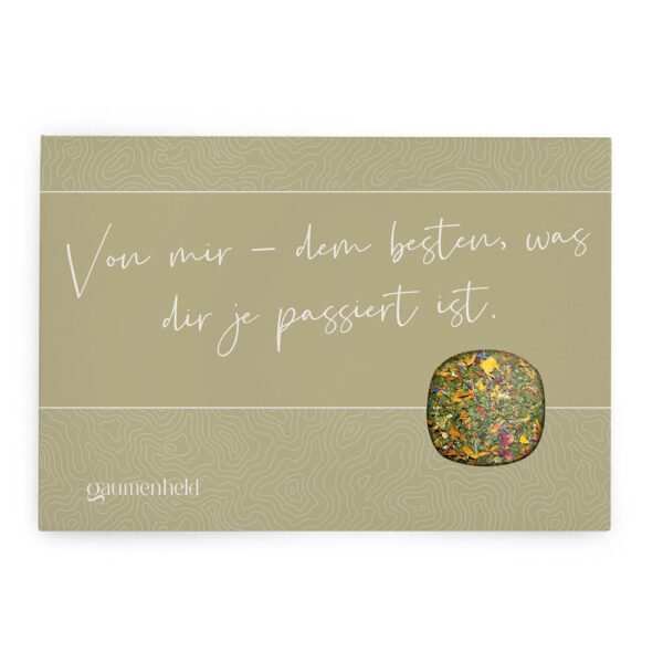 Grußkarte "Von mir"