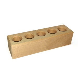 5er Holzblock