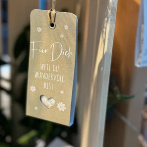 Geschenkanhänger - Für Dich