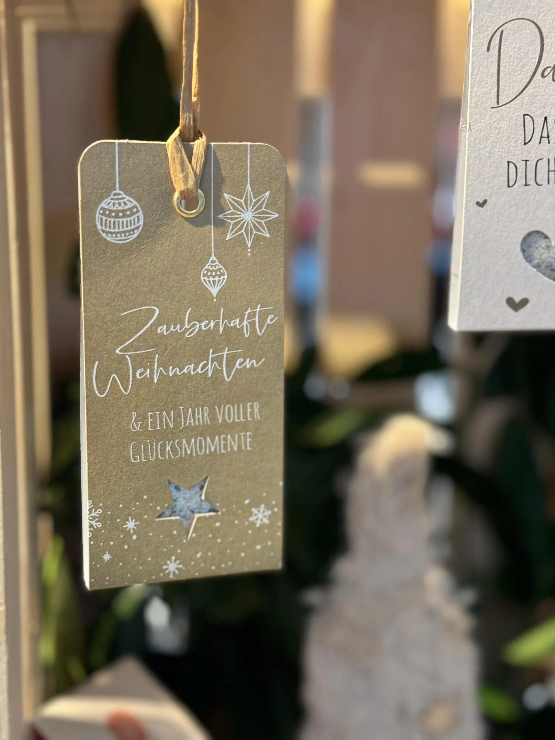 Geschenkanhänger - Zauberhafte Weihnachten