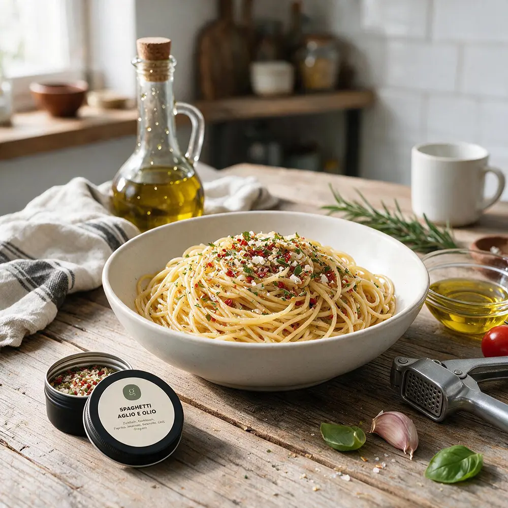 Spaghetti Aglio e Olio – Bild 3