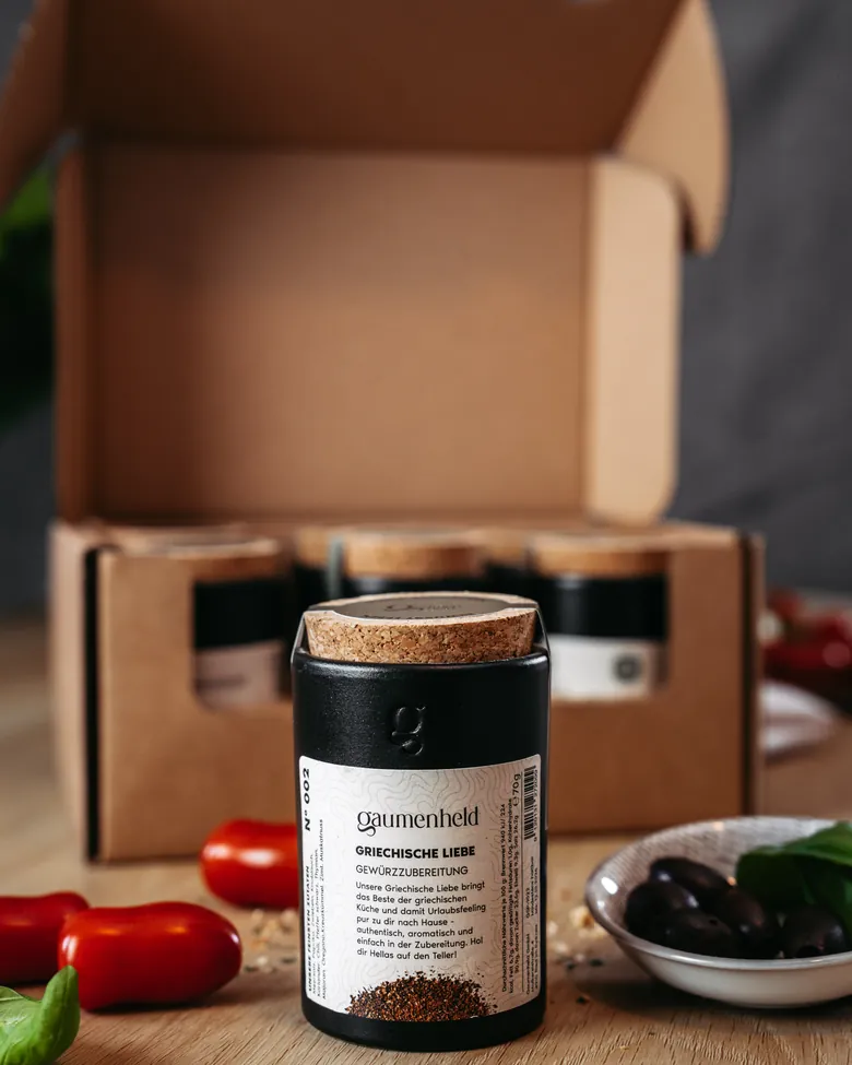 Fertiger Gaumenheld Spice Pot mit Box